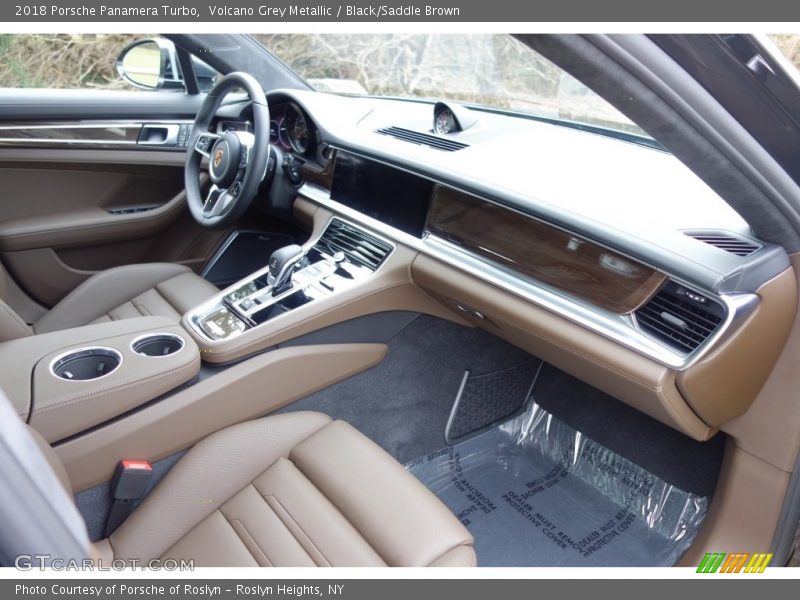 Front Seat of 2018 Panamera Turbo