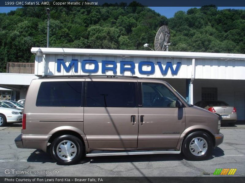 Copper Metallic / Neutral 1999 GMC Safari SL AWD