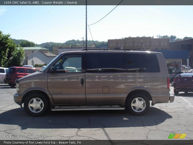 Copper Metallic / Neutral 1999 GMC Safari SL AWD