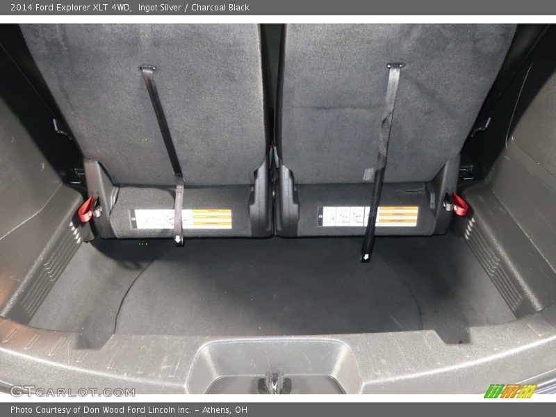 Ingot Silver / Charcoal Black 2014 Ford Explorer XLT 4WD