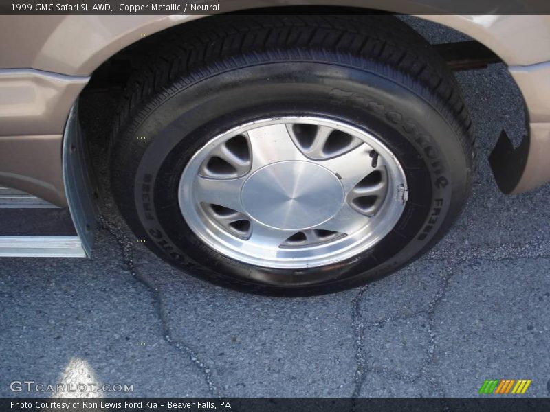 Copper Metallic / Neutral 1999 GMC Safari SL AWD