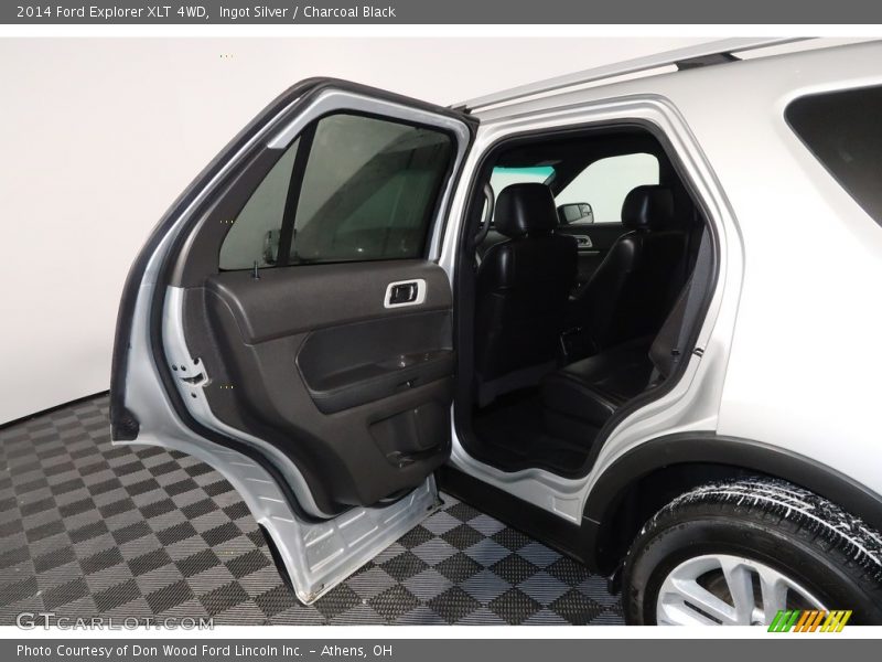 Ingot Silver / Charcoal Black 2014 Ford Explorer XLT 4WD