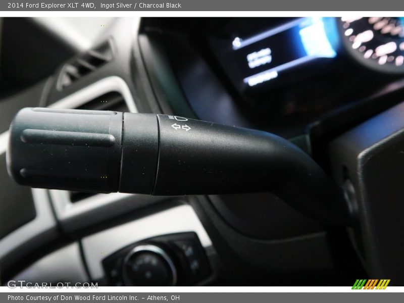 Ingot Silver / Charcoal Black 2014 Ford Explorer XLT 4WD