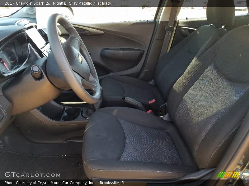 Nightfall Gray Metallic / Jet Black 2017 Chevrolet Spark LS