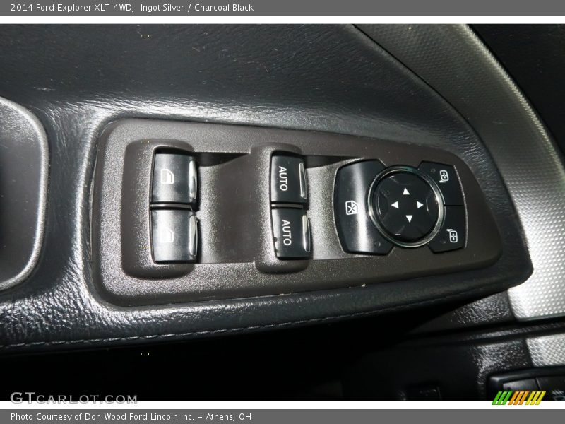 Ingot Silver / Charcoal Black 2014 Ford Explorer XLT 4WD