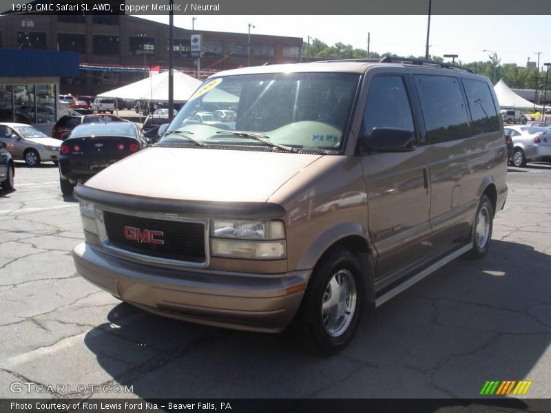 Copper Metallic / Neutral 1999 GMC Safari SL AWD