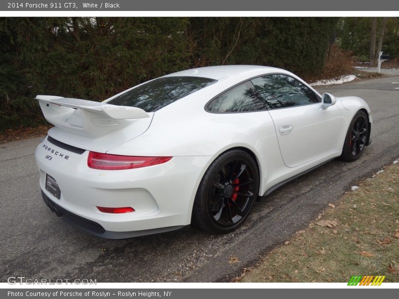 White / Black 2014 Porsche 911 GT3