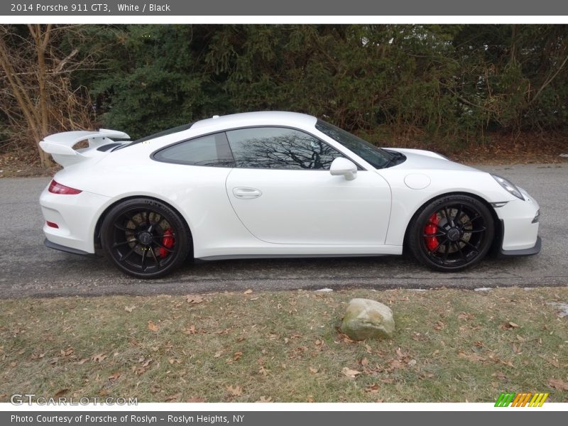 White / Black 2014 Porsche 911 GT3