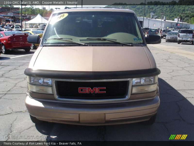 Copper Metallic / Neutral 1999 GMC Safari SL AWD