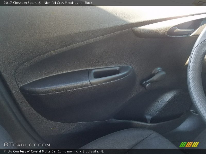 Nightfall Gray Metallic / Jet Black 2017 Chevrolet Spark LS