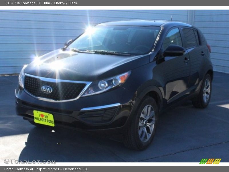 Black Cherry / Black 2014 Kia Sportage LX