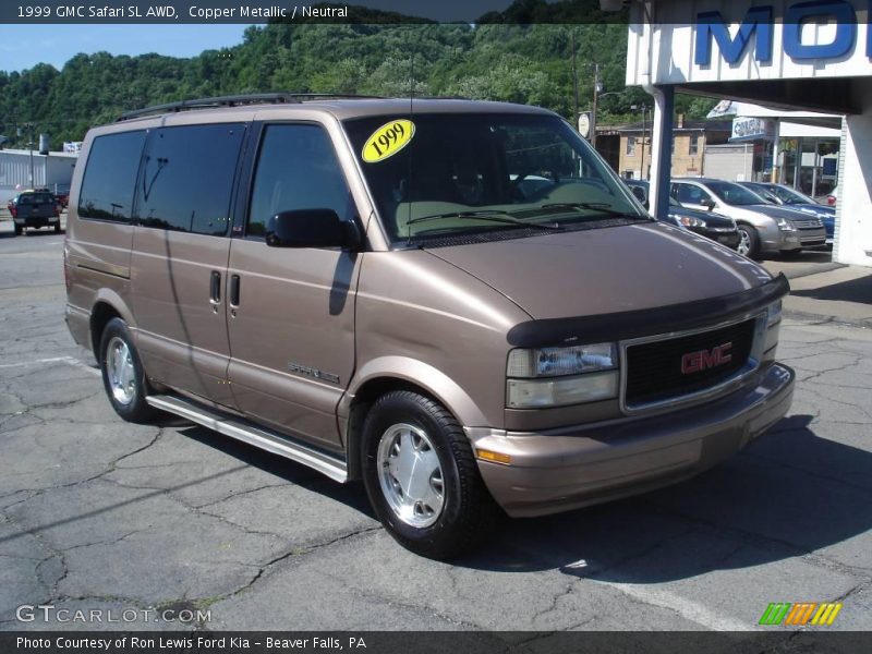 Copper Metallic / Neutral 1999 GMC Safari SL AWD