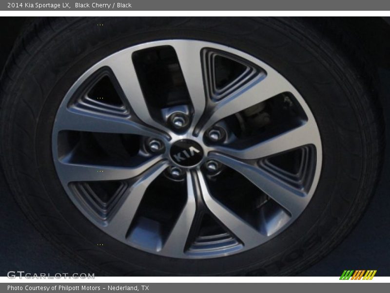 Black Cherry / Black 2014 Kia Sportage LX