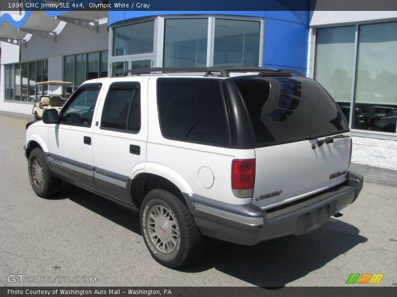 Olympic White / Gray 1996 GMC Jimmy SLE 4x4