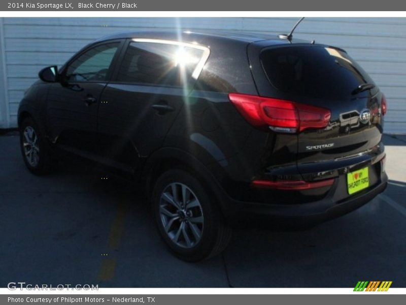 Black Cherry / Black 2014 Kia Sportage LX