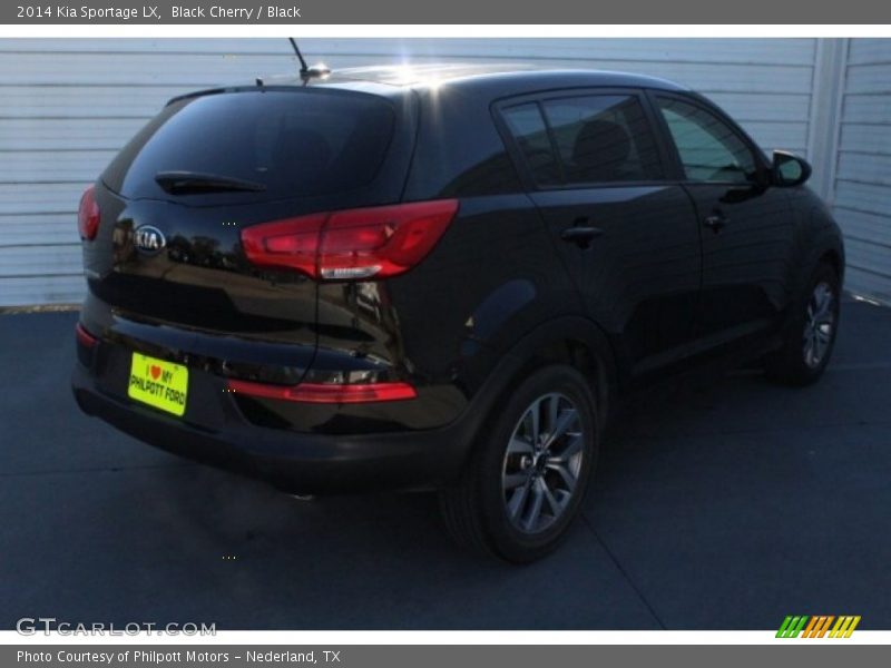 Black Cherry / Black 2014 Kia Sportage LX