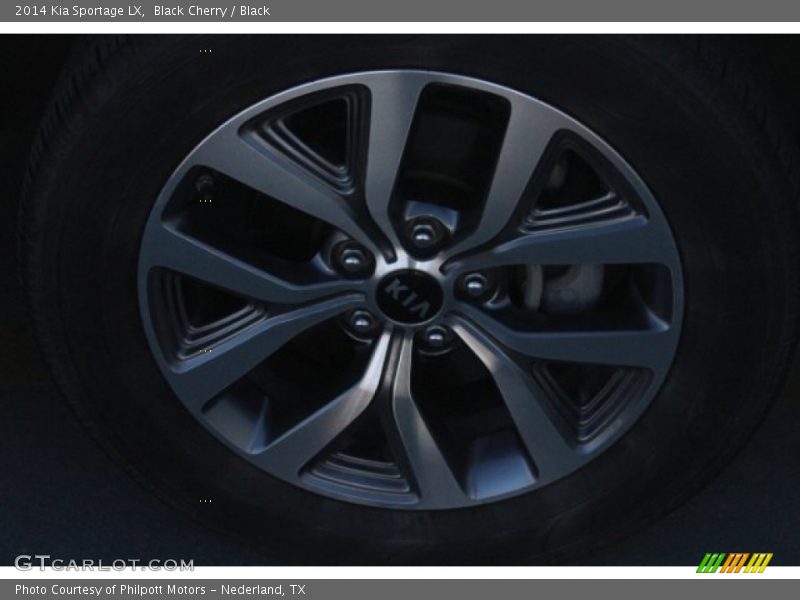 Black Cherry / Black 2014 Kia Sportage LX