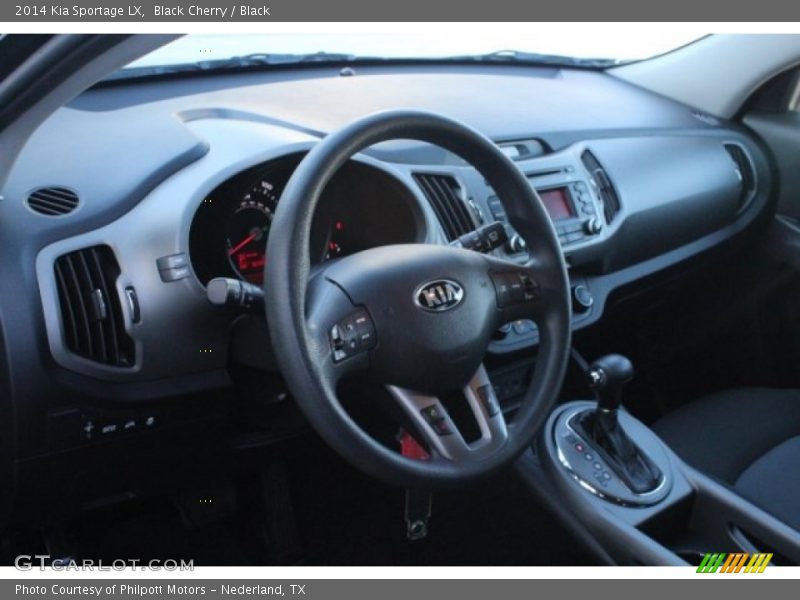 Black Cherry / Black 2014 Kia Sportage LX