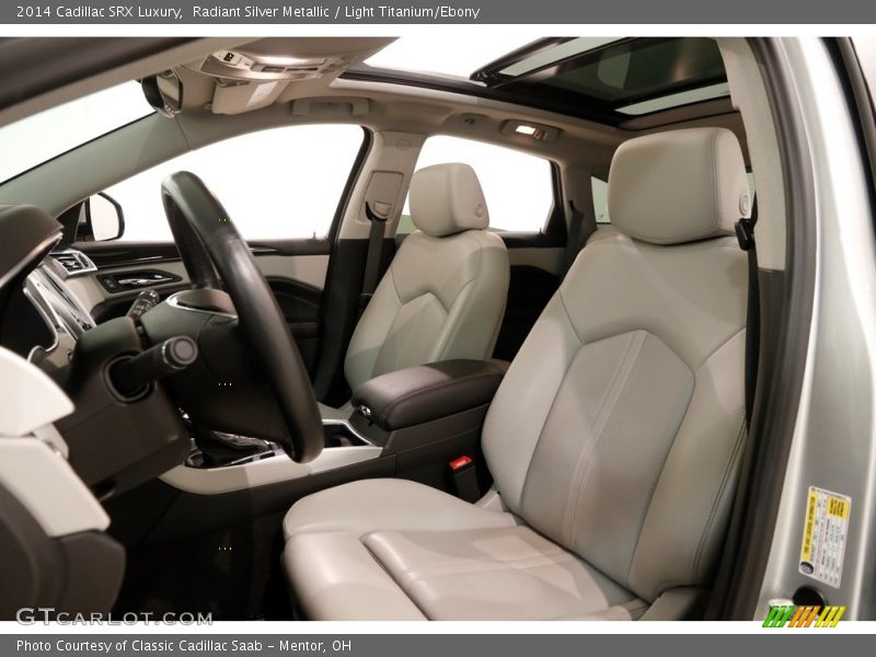 Radiant Silver Metallic / Light Titanium/Ebony 2014 Cadillac SRX Luxury
