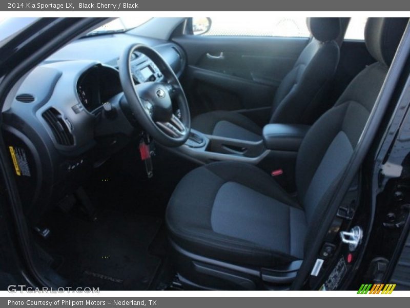 Black Cherry / Black 2014 Kia Sportage LX