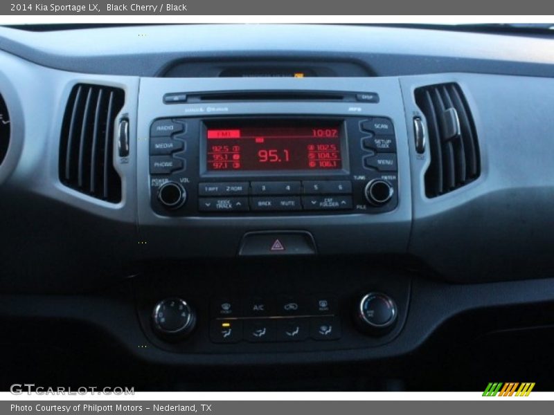 Black Cherry / Black 2014 Kia Sportage LX