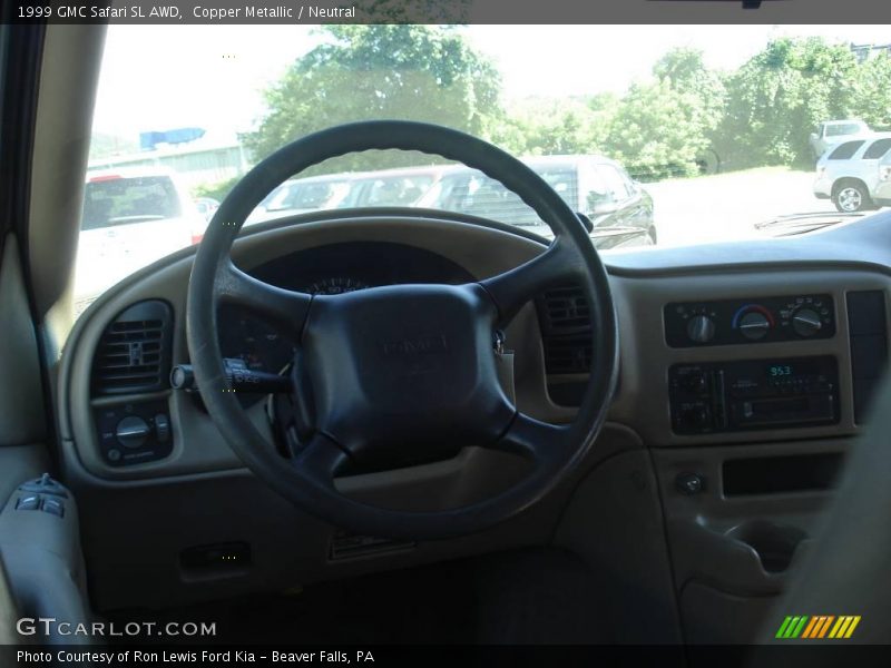 Copper Metallic / Neutral 1999 GMC Safari SL AWD