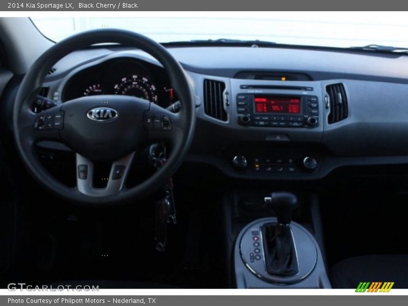 Black Cherry / Black 2014 Kia Sportage LX