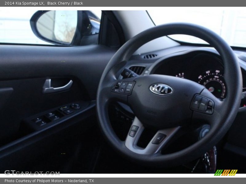 Black Cherry / Black 2014 Kia Sportage LX