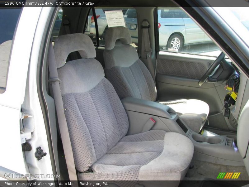 Olympic White / Gray 1996 GMC Jimmy SLE 4x4