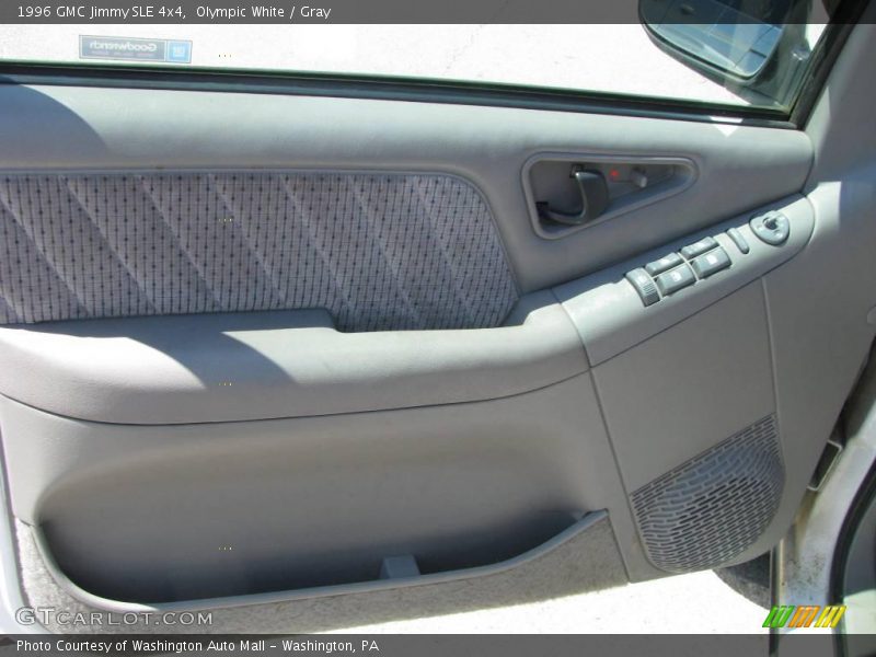 Olympic White / Gray 1996 GMC Jimmy SLE 4x4