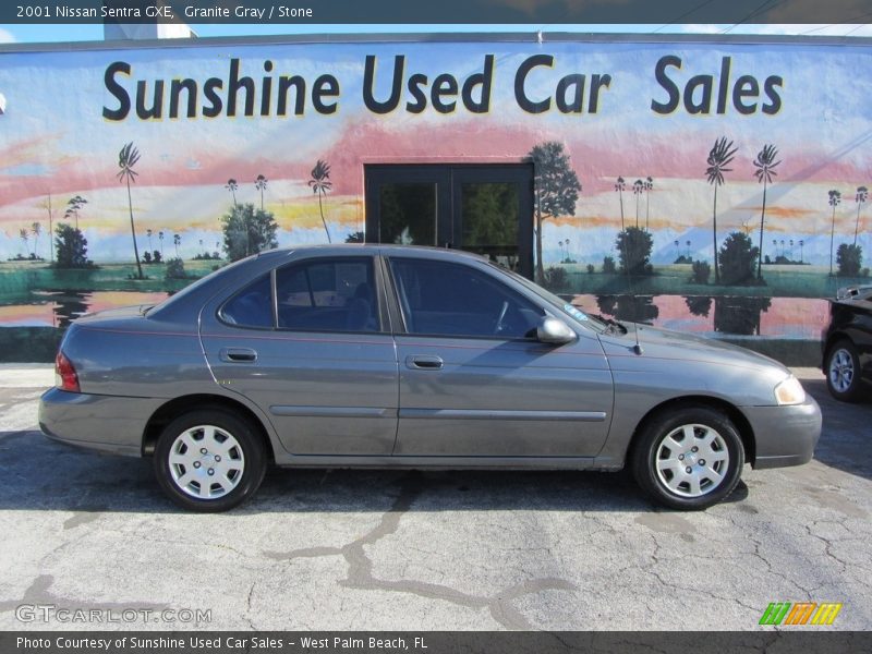 Granite Gray / Stone 2001 Nissan Sentra GXE