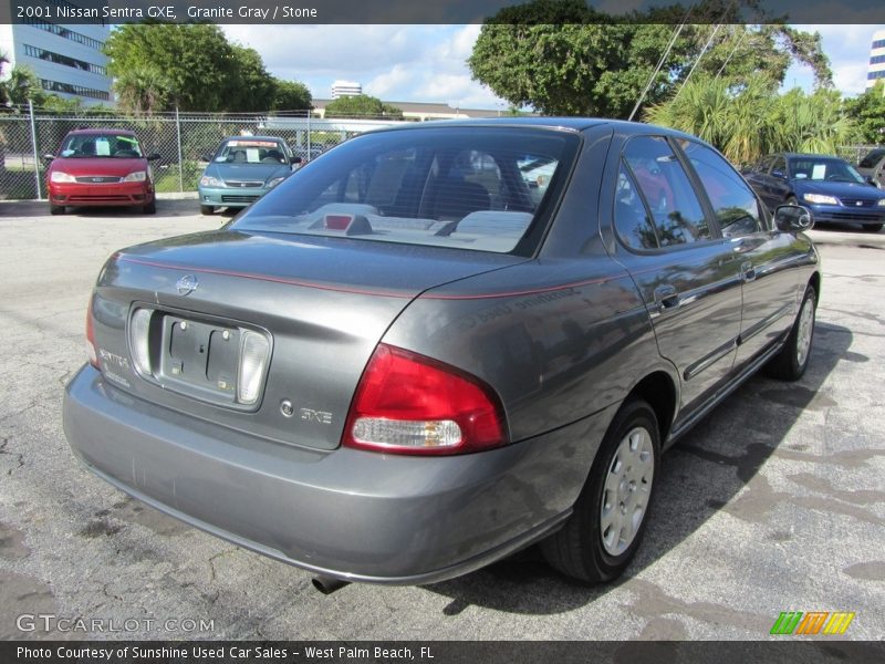 Granite Gray / Stone 2001 Nissan Sentra GXE