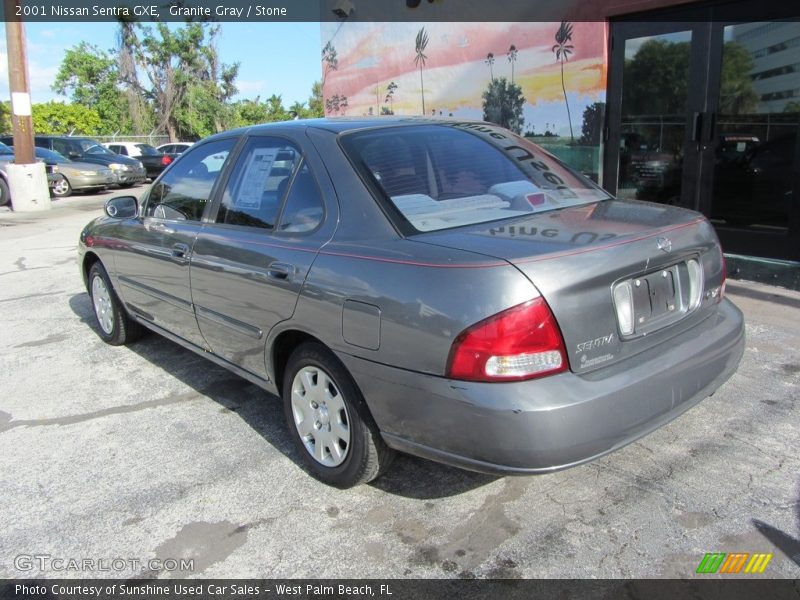 Granite Gray / Stone 2001 Nissan Sentra GXE