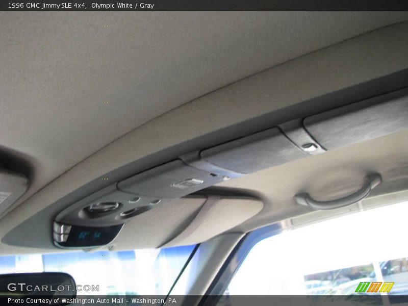 Olympic White / Gray 1996 GMC Jimmy SLE 4x4