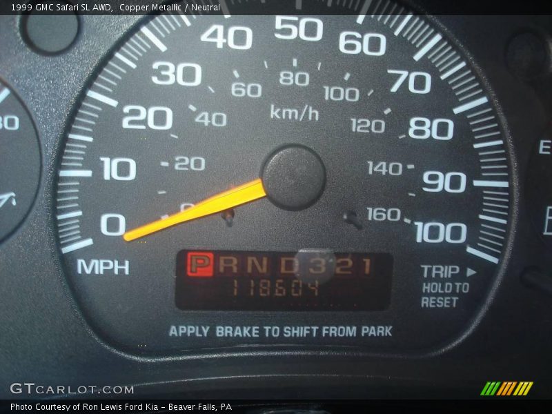 Copper Metallic / Neutral 1999 GMC Safari SL AWD
