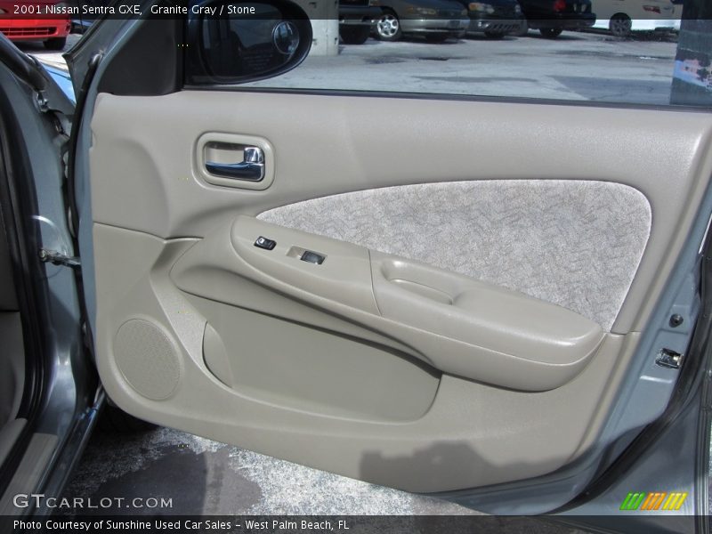 Granite Gray / Stone 2001 Nissan Sentra GXE