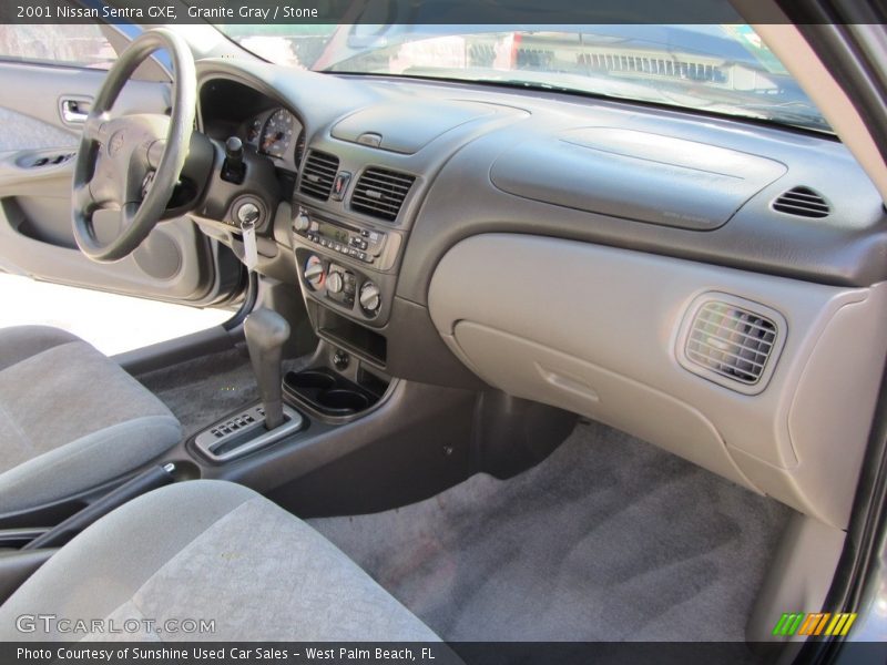 Granite Gray / Stone 2001 Nissan Sentra GXE