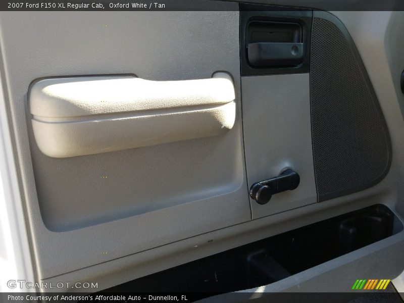Oxford White / Tan 2007 Ford F150 XL Regular Cab