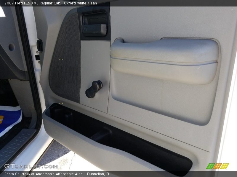 Oxford White / Tan 2007 Ford F150 XL Regular Cab