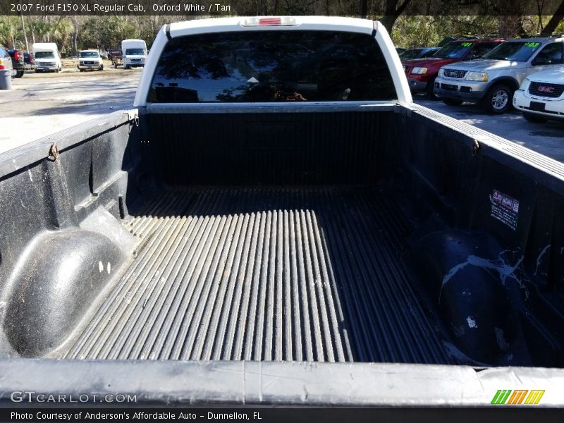 Oxford White / Tan 2007 Ford F150 XL Regular Cab