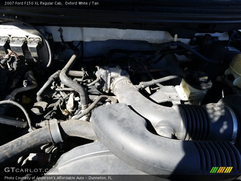Oxford White / Tan 2007 Ford F150 XL Regular Cab