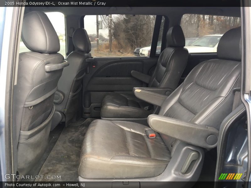Ocean Mist Metallic / Gray 2005 Honda Odyssey EX-L