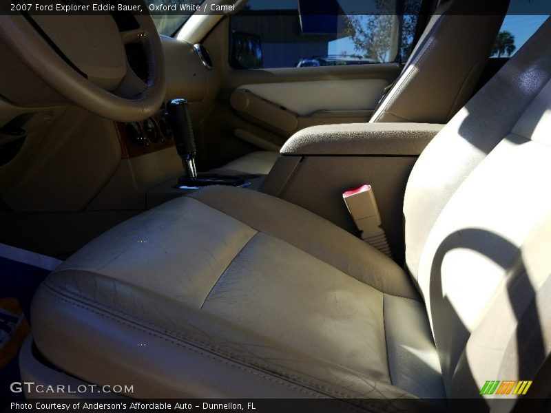 Oxford White / Camel 2007 Ford Explorer Eddie Bauer