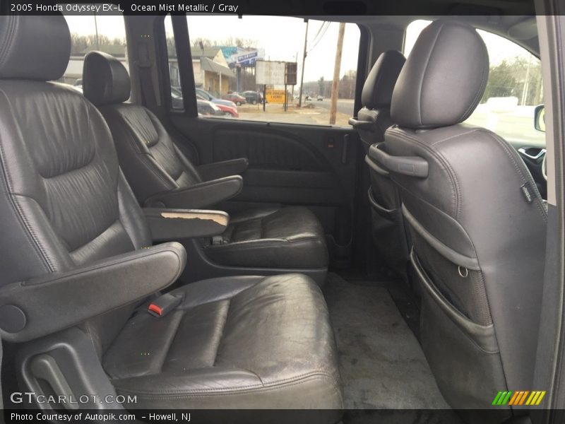 Ocean Mist Metallic / Gray 2005 Honda Odyssey EX-L