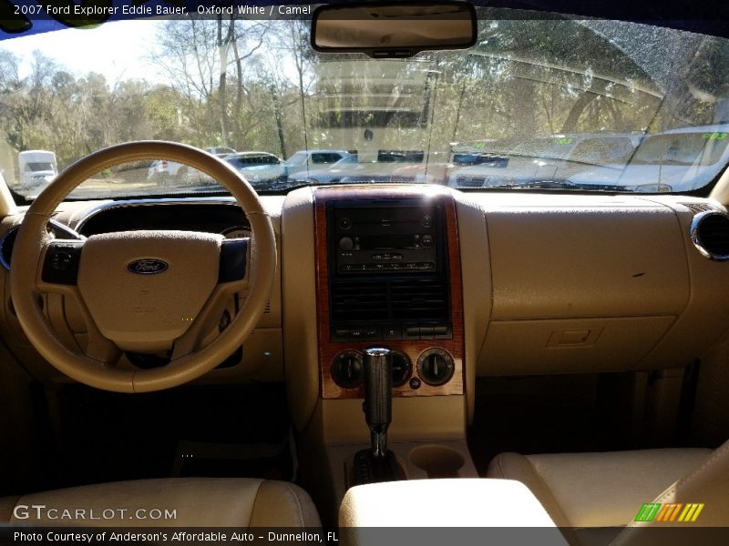 Oxford White / Camel 2007 Ford Explorer Eddie Bauer