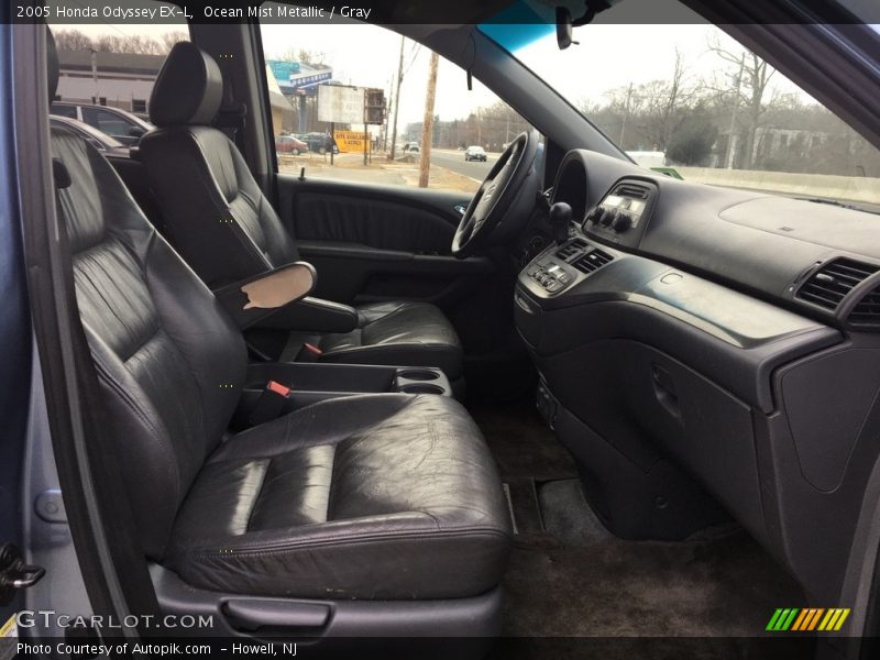 Ocean Mist Metallic / Gray 2005 Honda Odyssey EX-L