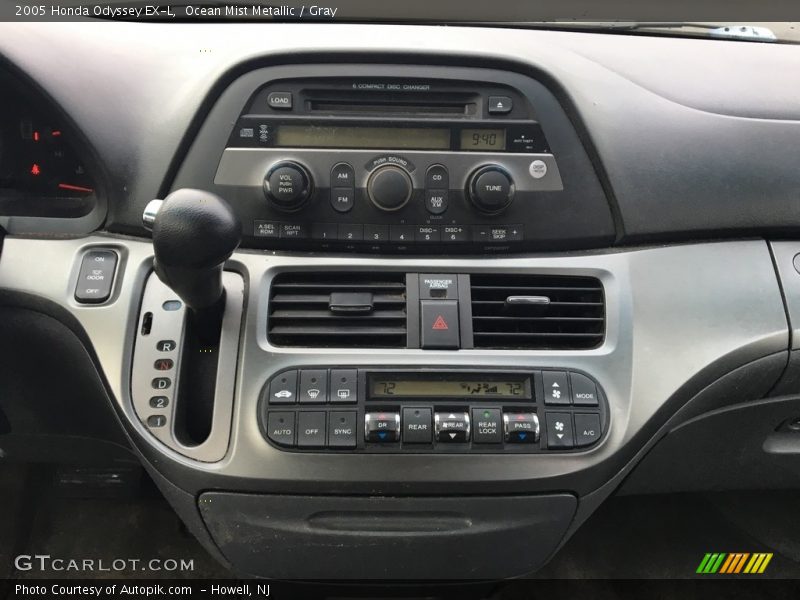 Ocean Mist Metallic / Gray 2005 Honda Odyssey EX-L