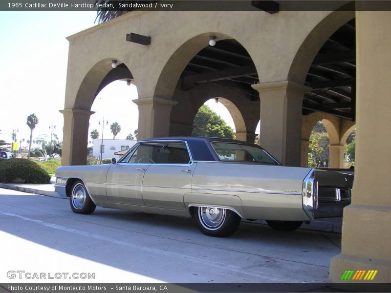 Sandalwood / Ivory 1965 Cadillac DeVille Hardtop Sedan