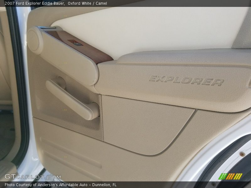 Oxford White / Camel 2007 Ford Explorer Eddie Bauer