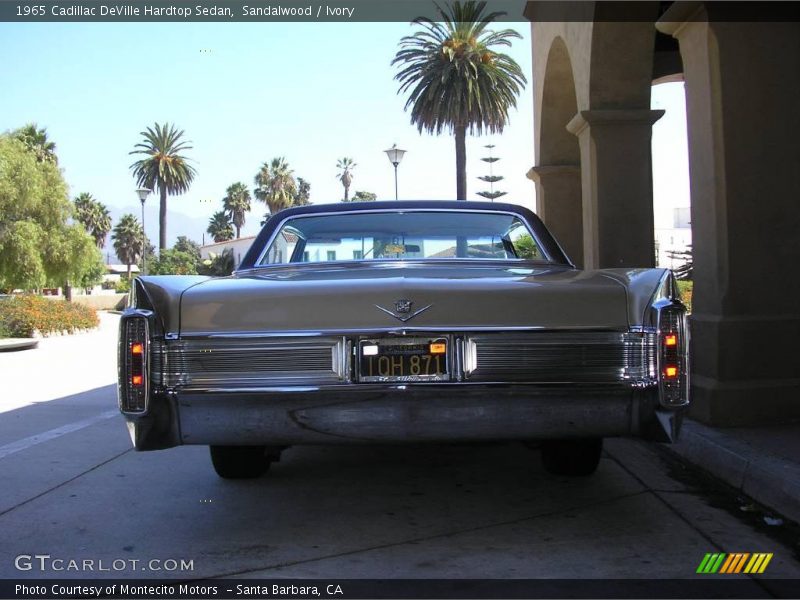 Sandalwood / Ivory 1965 Cadillac DeVille Hardtop Sedan